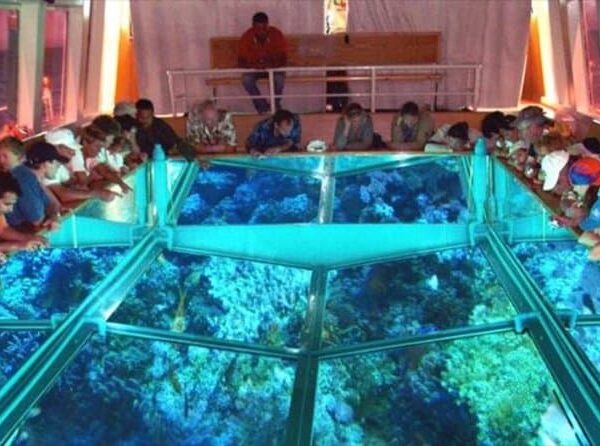 Hurghada glass boat