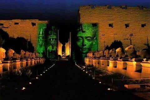 Luxor sound and light show